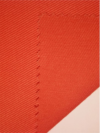 HN-PNST  026 全棉阻燃紗卡 7*7   390G/M2 側面照